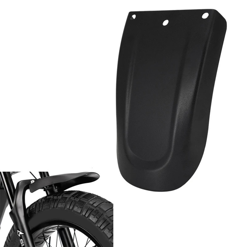 1 PCS Front Fender, Motorcycle Front Mudguard Mud Guard Black PP For Super 73 Super 73 S1 S2 RX