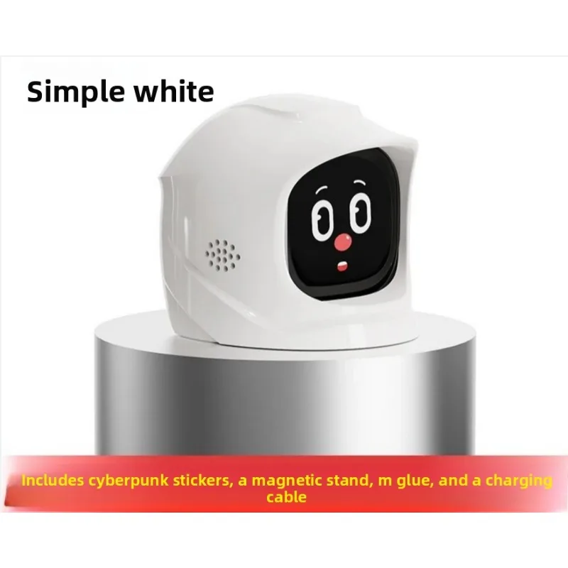 

Автомобильное электронное украшение для домашних животных, модное украшение автомобиля-робота, милый автомобильный аксессуар в подарок