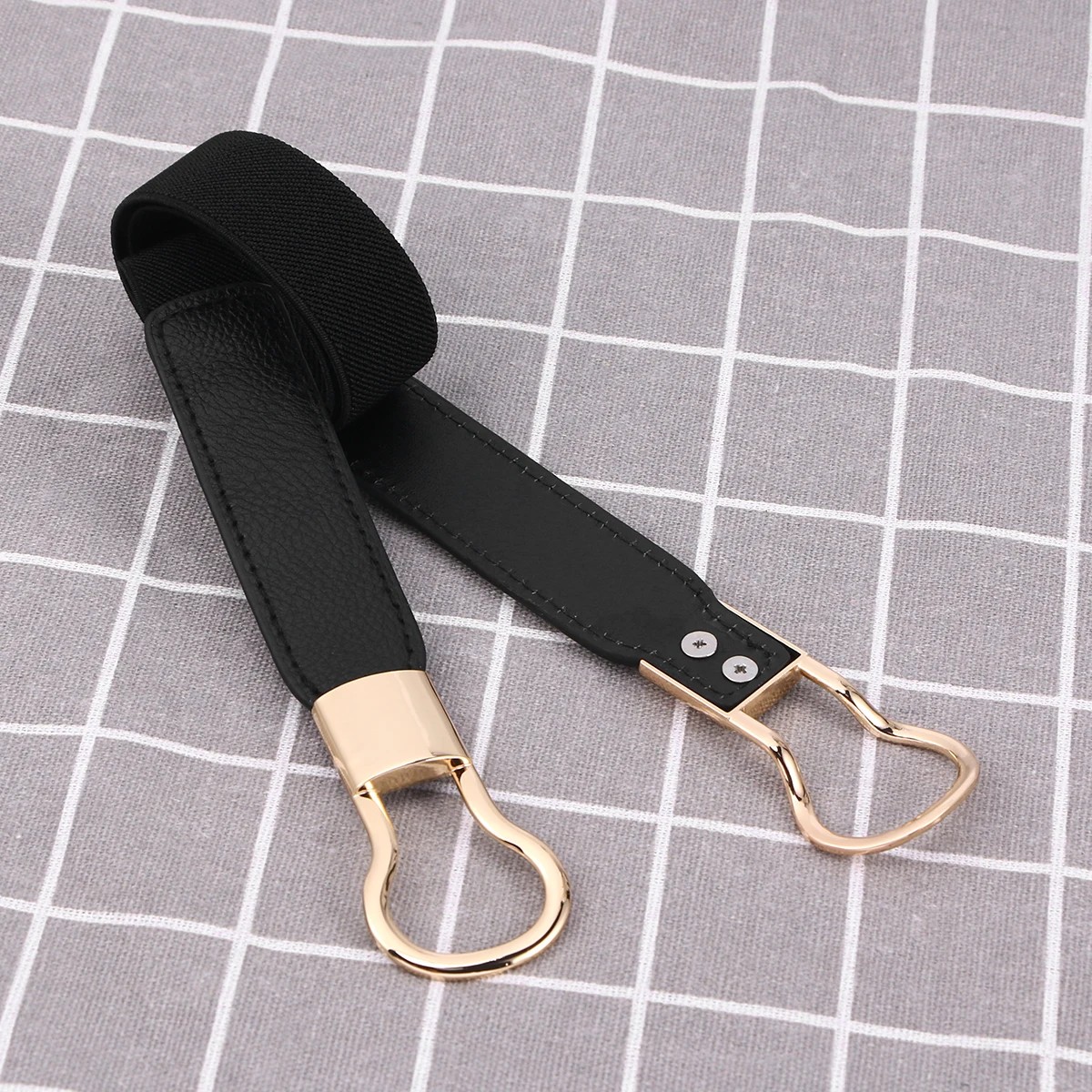 

Elastic Waist Belt for Women Black Lady Miss Practical Korean Fashion Belts Elastic Band Comfortable Casual Dress Waistband