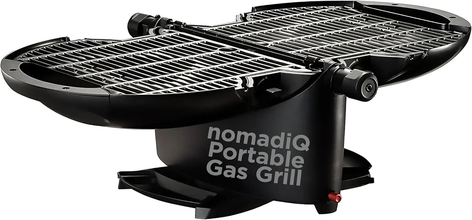 Portable Propane Gas Grill,Camping BBQ,Small Lightweight Outdoor ,Portable Grill for Tailgating,RV,Travel,Boats