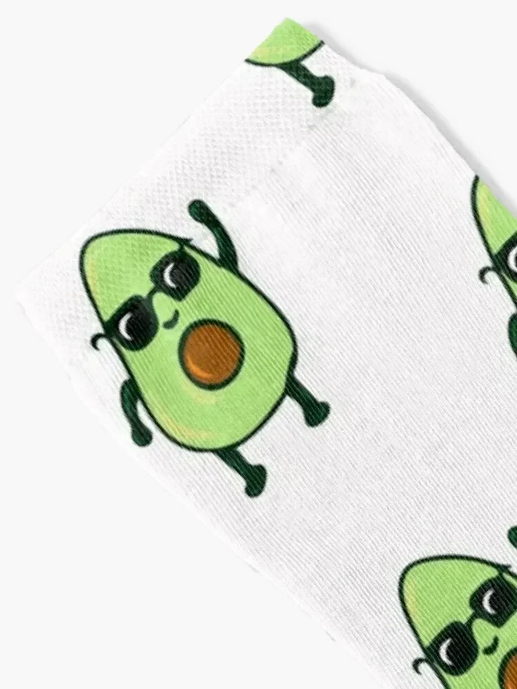 Avocado dances funny gift idea Socks Rugby snow winter Socks Female Men's