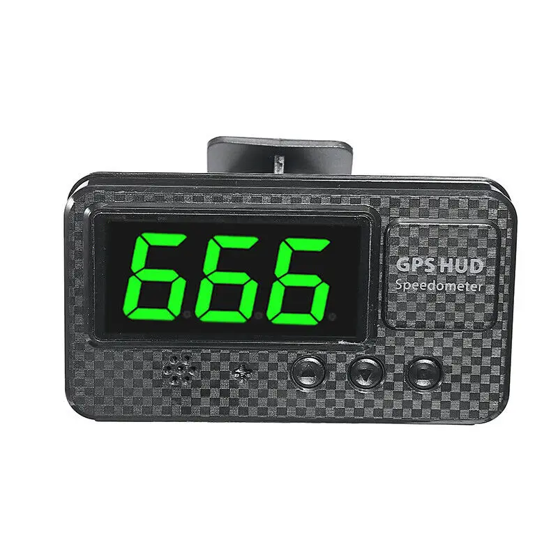 

Digital Car GPS Speedometer Head Up Display Overspeed MPH/KM/H Speed Alarm