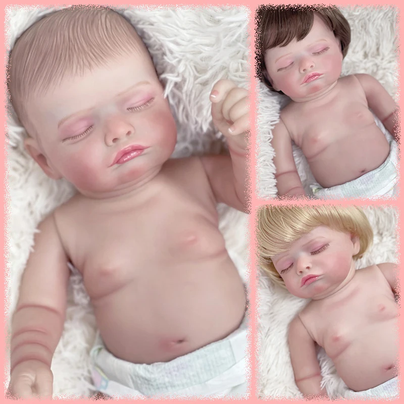 

Розали, ручная роспись, волосы/ручные корня, полностью виниловое тело, детская 18-дюймовая реалистичная кукла реборн, многослойная живопись, видимые вены