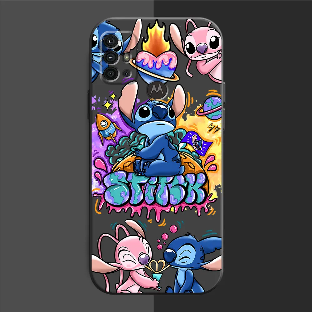 Disney Lilo Stitch cute Baby Cover Phone Case for Motorola Moto G60 G22 G31 G32 G52 G72 G71 5G G82 G8 G9 Power Lite G51 G50