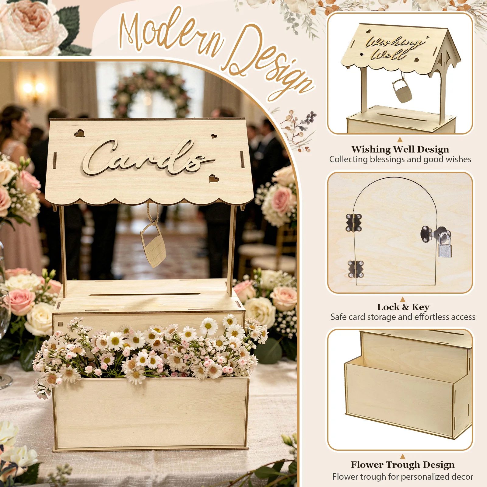 صندوق بطاقات أمنيات أور وورم ف - مراجعة Wedding Card Box وسعره