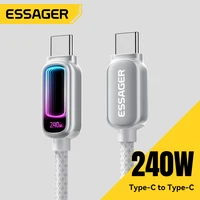 Essager 240W USB C to USB C Cable