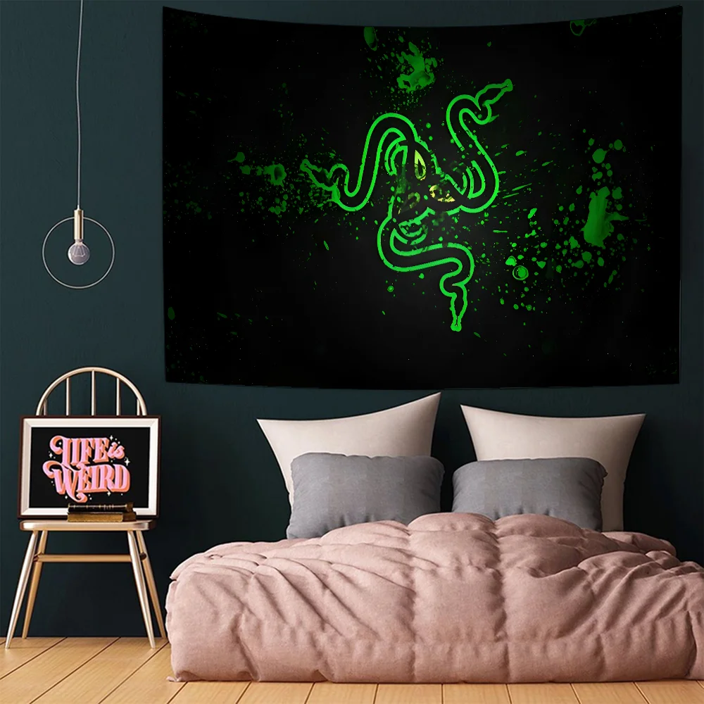 نسيج ملون مع شعار مازر للعب اللاعبين ، تعليق على الحائط ، نسيج بوهيمي ، جدار ماندالا ، ترويج كبير #4