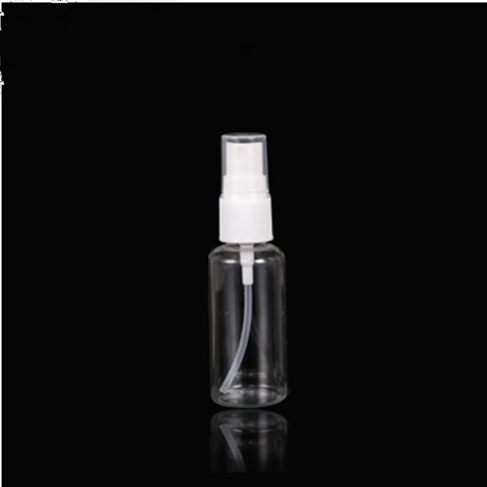 

50pcs Refillable 10ml PET Plastic Portable Spray Bottle Empty Perfume Container