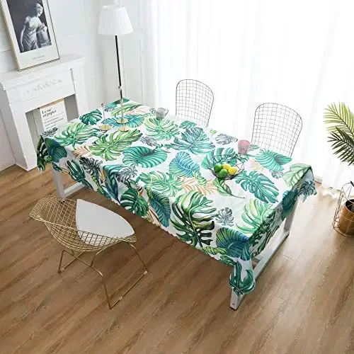 Mandala Flower Waterproof Tablecloth Holiday Party Decoration Anti-stain Rectangular Tablecloths Wedding Decor Table Cover