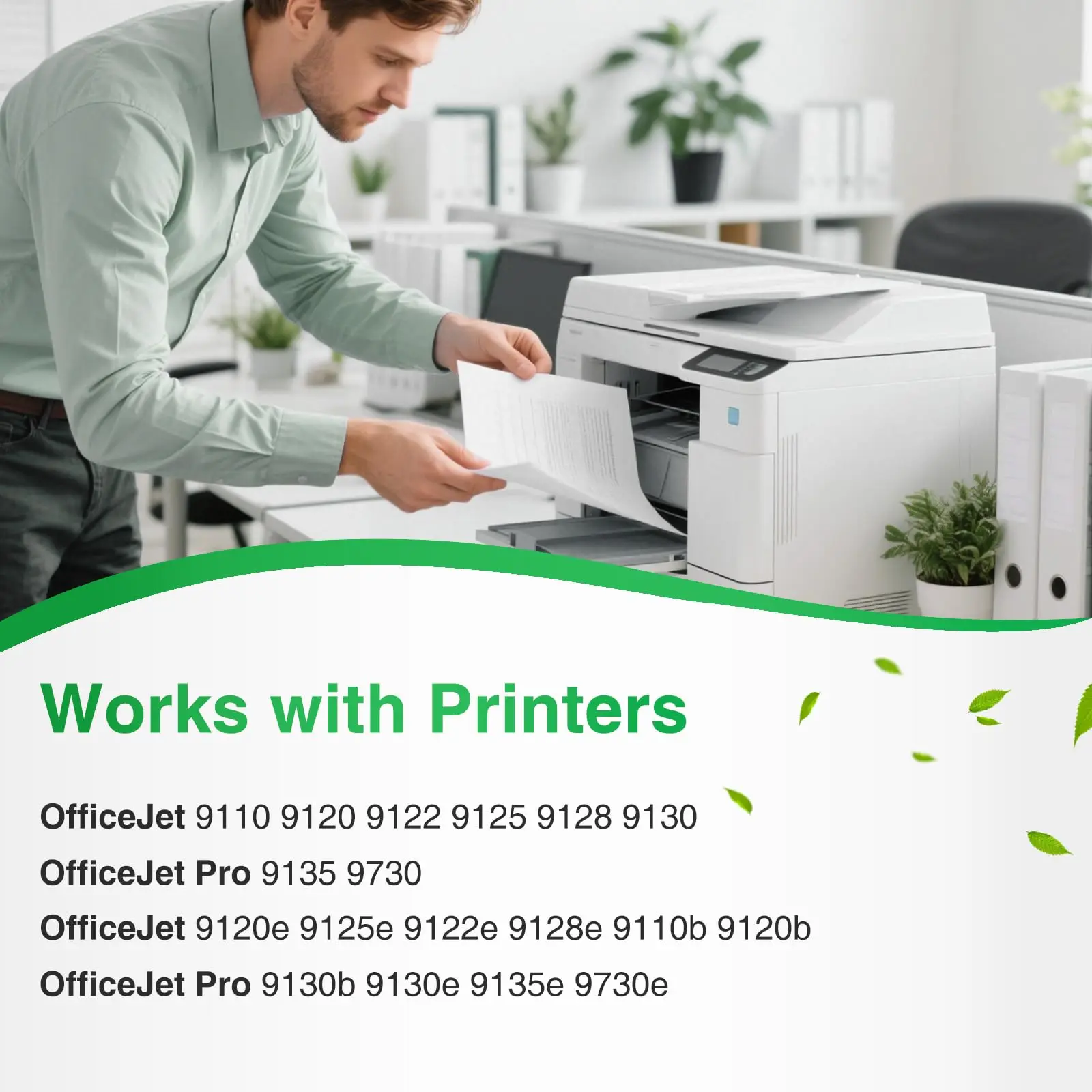 

For HP 936 936e 936XL Cartridges Compatible for HP DesignJet Pro 9110 9120 9125 9130 9135 9735 9720 9730 9120e 9125e Printers