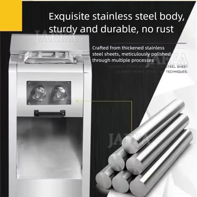 Including Tariffs Fully Automatic Commercial Meat Slicing Machine Stainless Steel Detachable Design For Restaurant Direct Factor