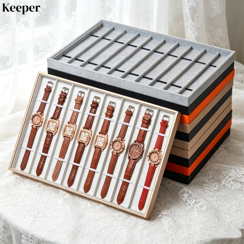 

New watch display Watchband Bag for Watch Box Case Travel Smart Watch Wriststrap Storage Bag Box Watches Organizer Band Holder