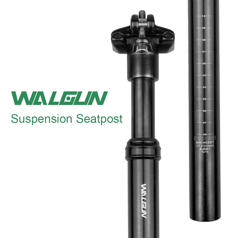 

WG24A Suspension Seatpost 27.2 Mtb Mountain Bike Saddle Shock Bicycle Dropper Seat Post Tube 28.4 28.6 28.8 30.4 30.9 31.6 31.8