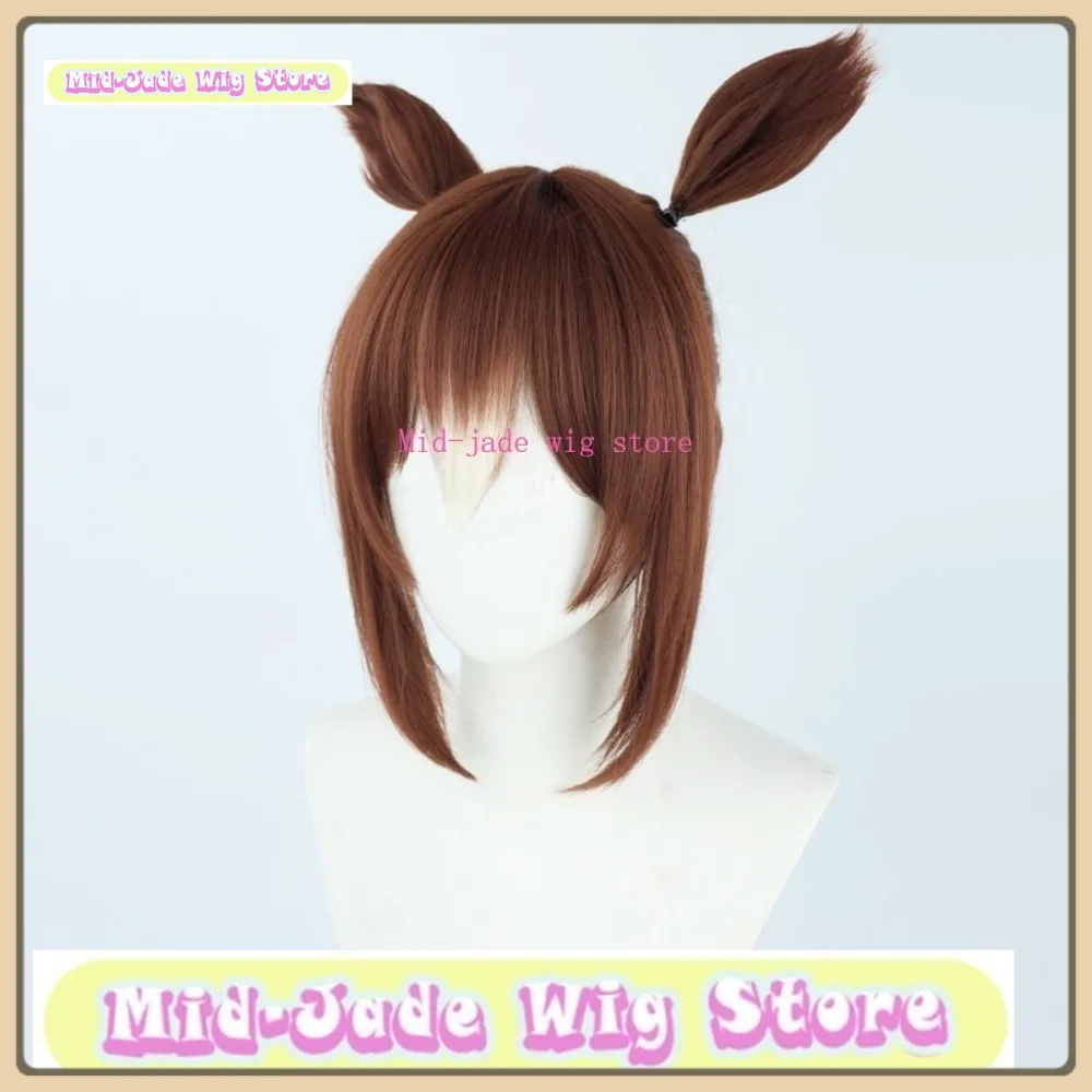 Parrucca Mid-jade Negozio Uma Musume Fine Motion Parrucca Cosplay Gioco Anime Giochi di ruolo Capelli sintetici Costumi per feste di Halloween Puntelli