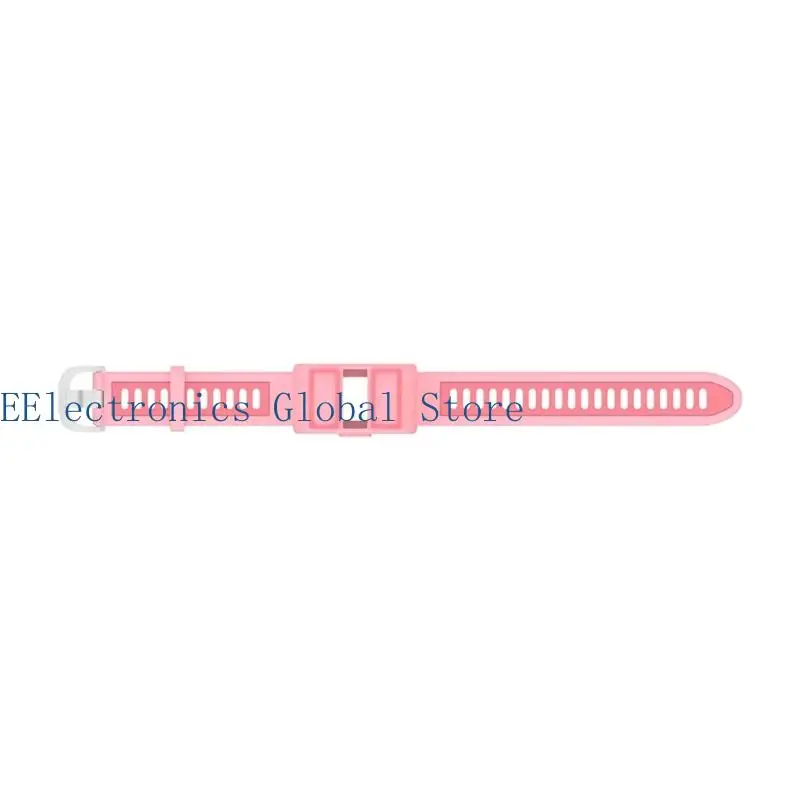 462B Silicone Wrist Strap for Band Replacement with Fit Holes, Shared Two-Piece Layout and Daily Wear Purpose Use