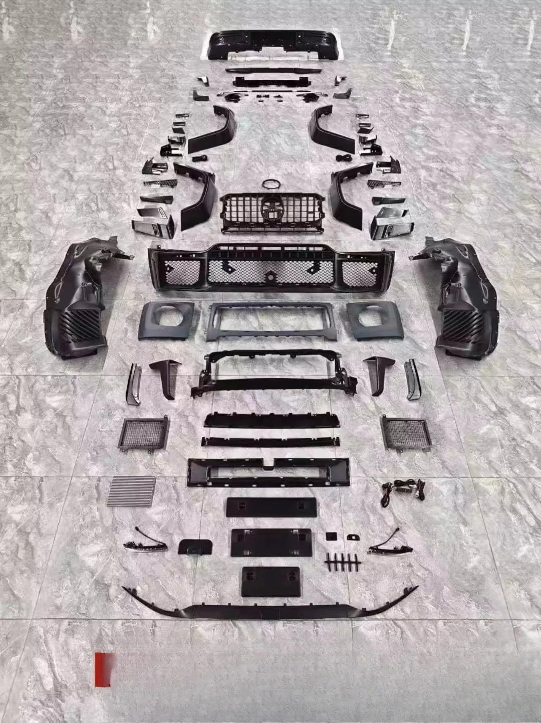 FEITUO Auto Body Systems 2025+ G Class W465 Custom Wide Star Body Kit with Bumper Grille Modified Car Parts