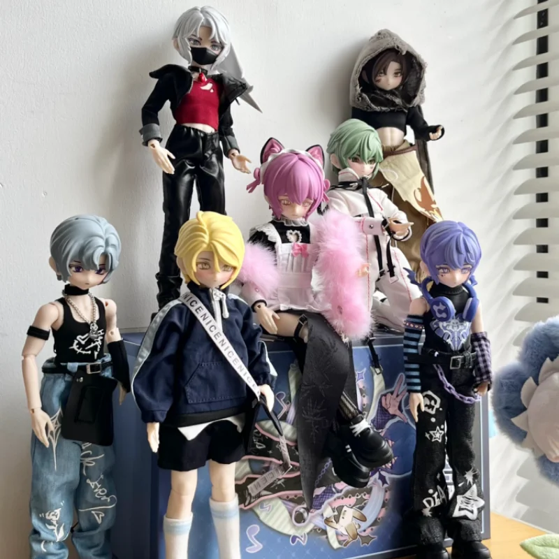 

Original 18cm 1/8 Bjd Zack Event Series Blind Box Boy'S Knuckle Action Figure Anime Figure Model Doll Decoration Desktop Toys