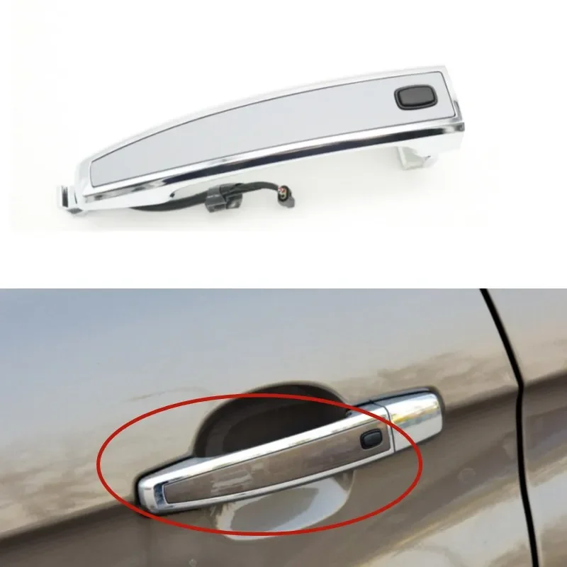 Outside Door Handle Electric Induction with Smart Keyless Entry Sensor Exterior  For Chevrolet Captiva 2013 2014 2015 2016 2017