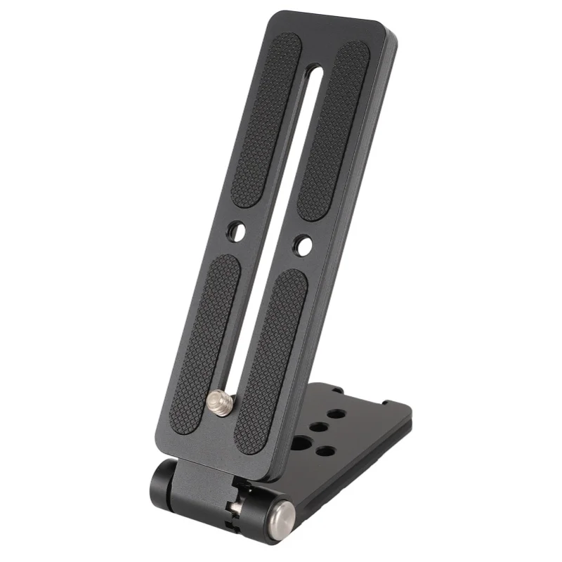 

L-образная быстросъемная пластина, профессиональный регулируемый угол, кронштейн для камеры из алюминиевого сплава L-образной формы для зеркальных камер, фотосъемки