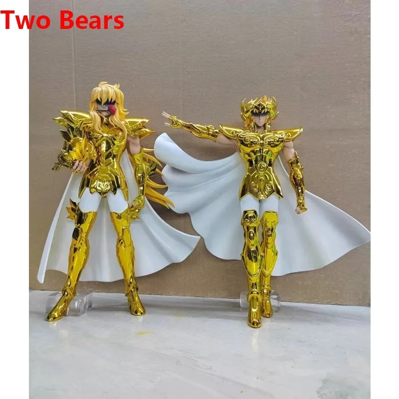 

In Stock Saint Seiya Myth Cloth New 1/6 Electroplating Gold Saints Leo Pisces OCE Color Resin Collection Statue Action Figures