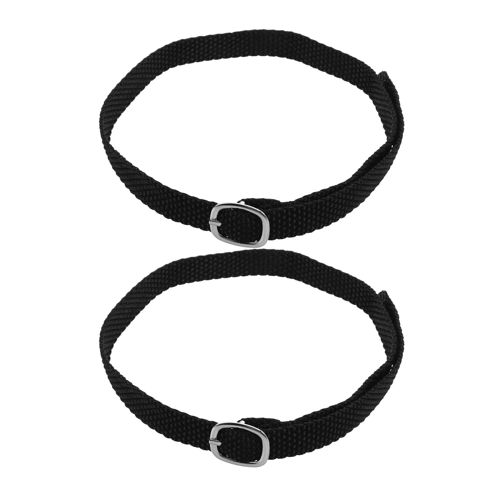 Picture 4: 2Pcs Polyester Adjustable Equestrian Spur Straps Western Cowboy Riding Belt Horse Boot Strap Accessories Spur Straps