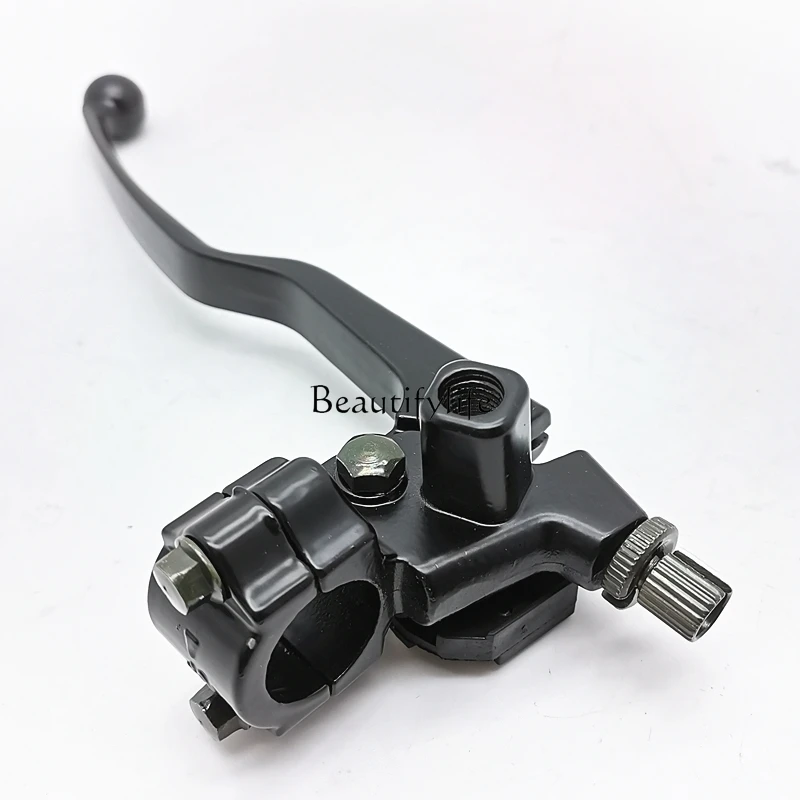 

Motorcycle light ride industrial left clutch handle mirror holder assembly