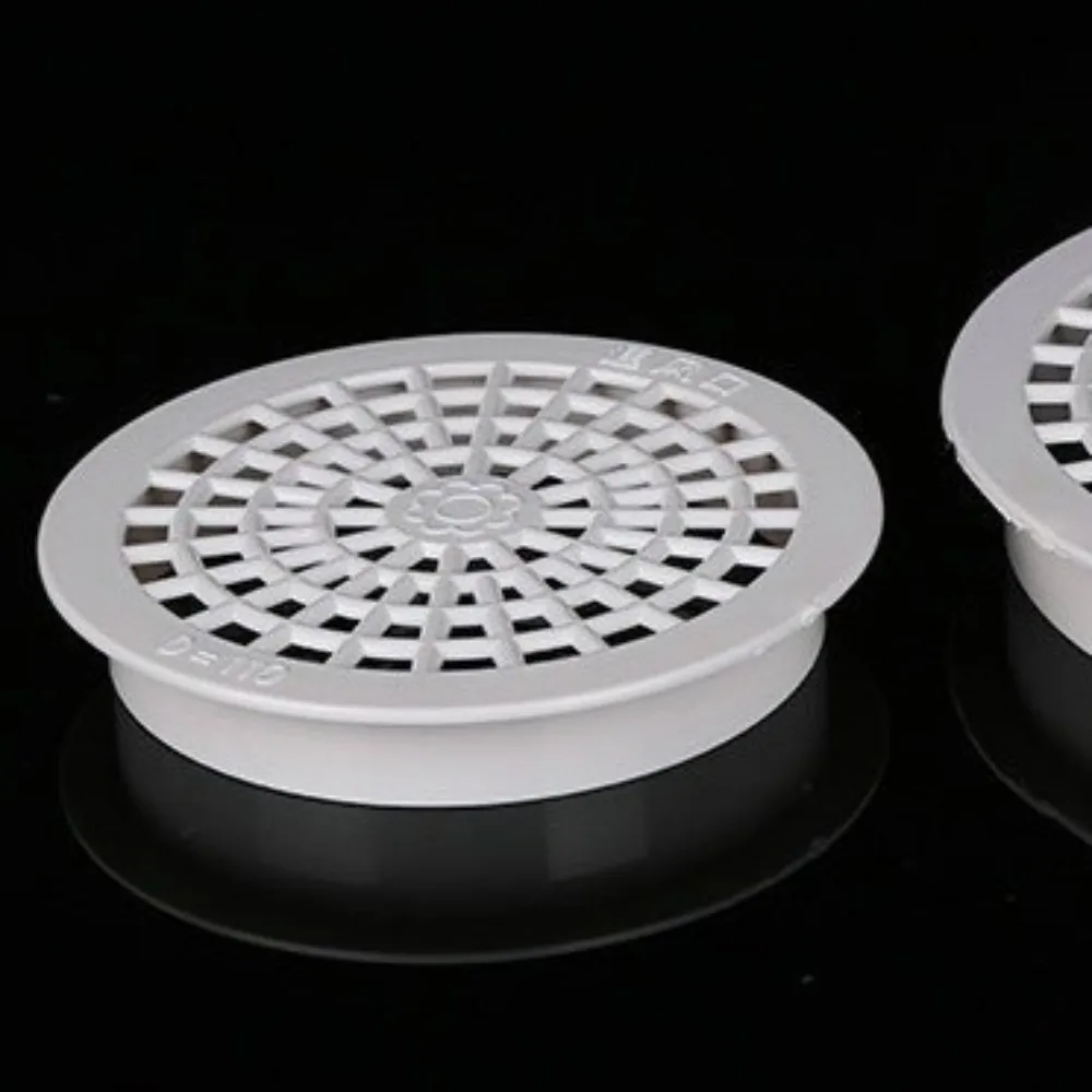 

Полезный пластиковый слив для пола на крыше, круглый антиблокирующий балконный дренажный чехол, фильтр для защиты желобов, дренажный сантехнический фитинг