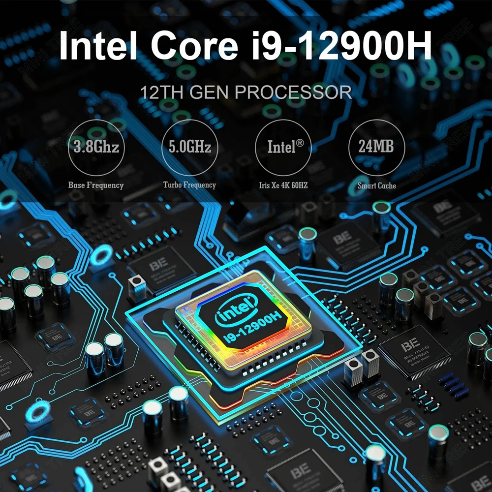 13Th Gen Mini Gaming Computer RTX 4060 8GB Core i7 13620H 64GB DDR5 Windows 11 Pro Mini desktop office gamer computer i9 12900H