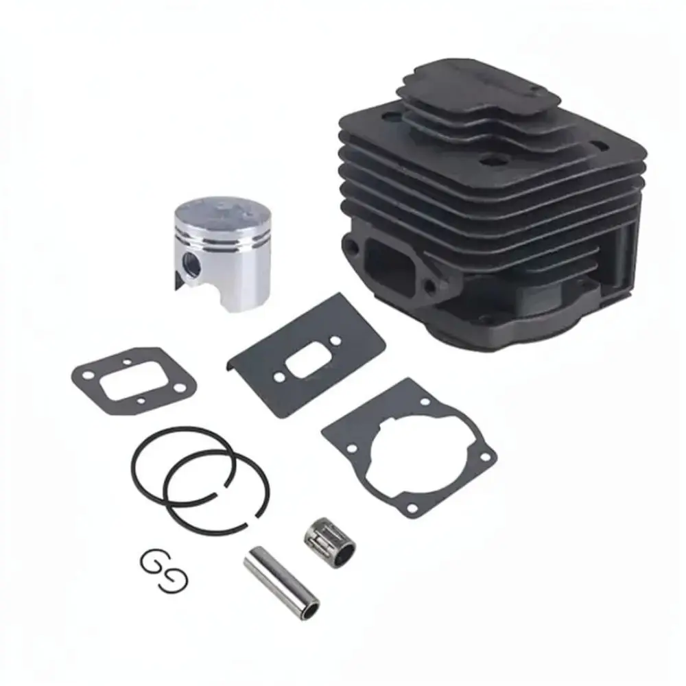 Precision Cylinder Piston Set For 40MM 44MM Bore Trimmer Brush Cutter Engine Power Equipment Maintenance Spare Tools