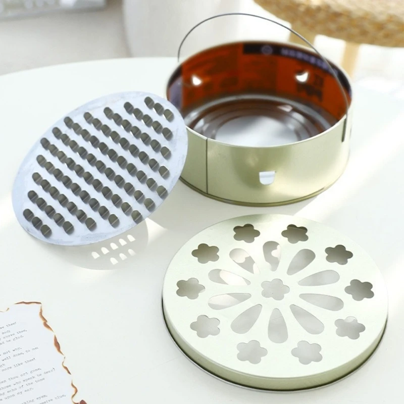 Mücken -Tablettbehälter mit dem Traginggriff mit Belüftungslöchern