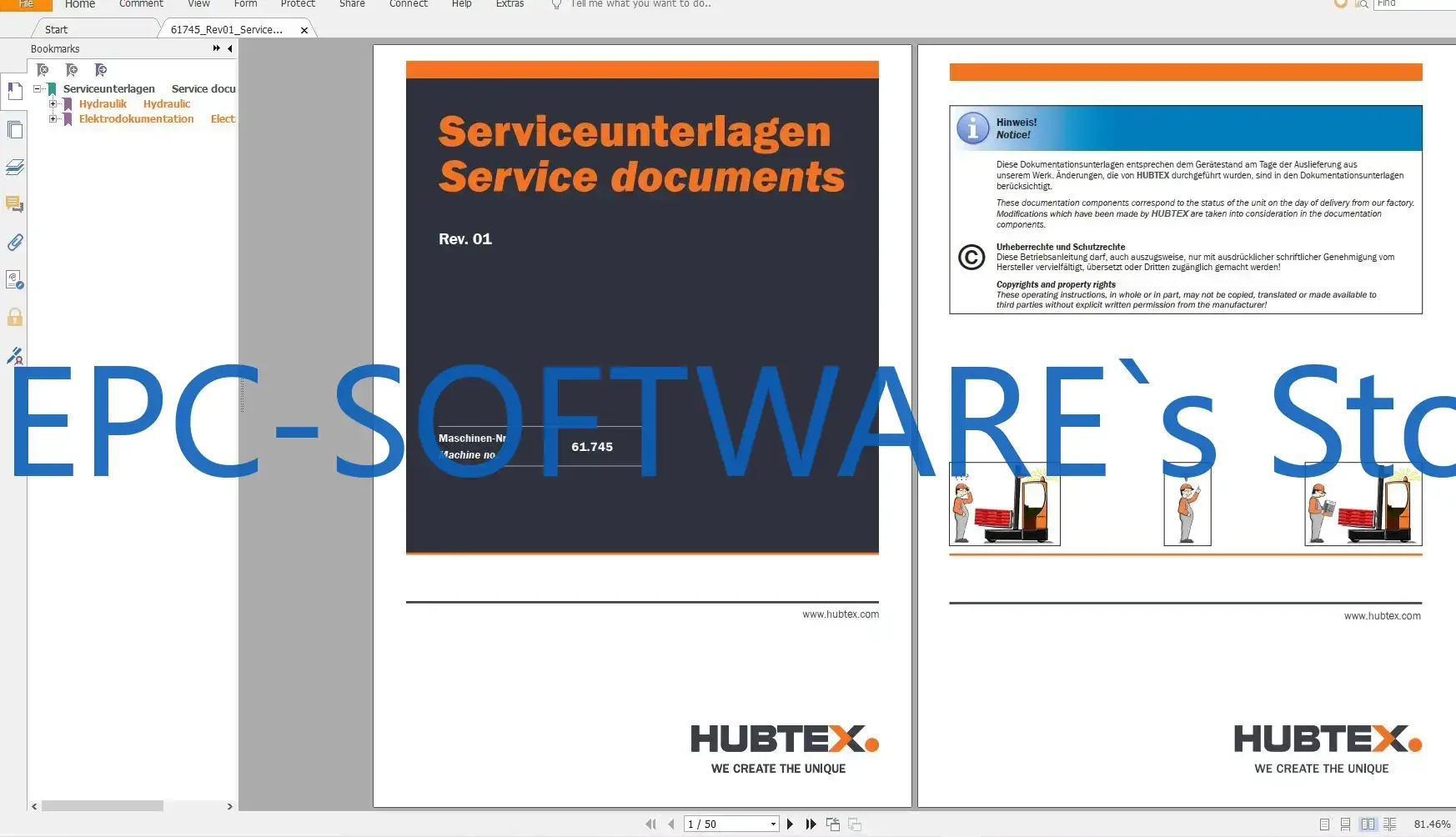 

EPC-OFTWARE Вилочный погрузчик Hubtex 4,1 ГБ PDF, немецкий обновленный 2021, сервис и часть, руководство по эксплуатации DVD
