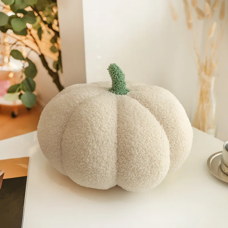 Pumpkin Pillow Plush Toys Fruit and Vegetables Stuffed Dolls for Halloween