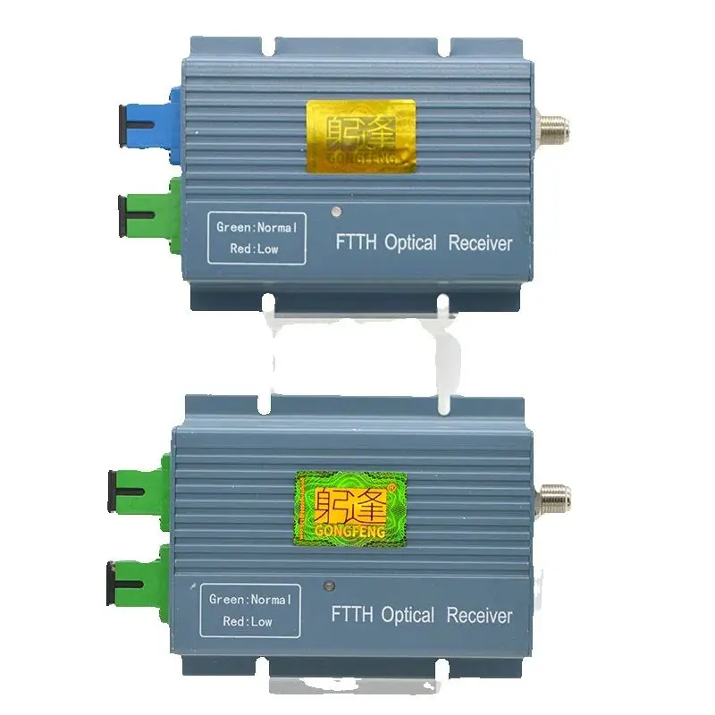 

New FTTH CATV Node PON Optical Receiver WDM 1550/1490 /1310nm Fiber Optic Equipment Factory Price Wholesale