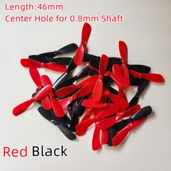 4/8/20PCS 46mm 4.6cm Props Mini Propellers Blades Props A B For 0.8mm Shaft R/C Spare Parts Access Small Mini Quadcopter Drone