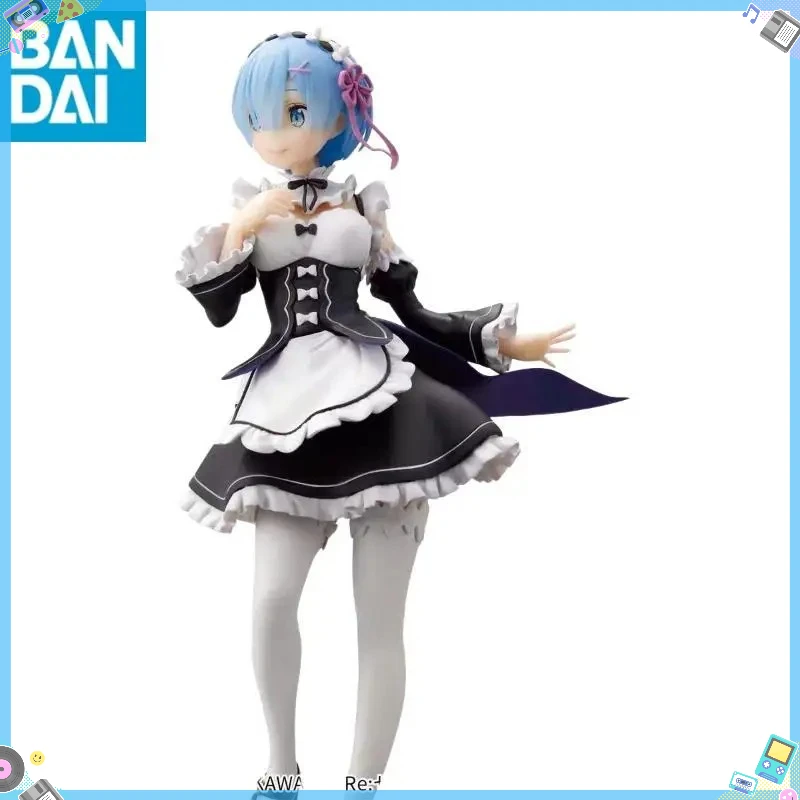 

Оригинальная игрушка-фигурка Bandai Namco Banpresto Re Zero-Starting Life in Another World Glitter Glamours Rem Maid Ver.Action Figure