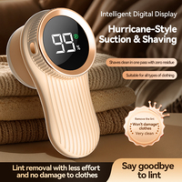 Portable Lint Remover for Clothing Electric Fuzz Pellet Remover LED Display Rechargeable for Clothes Fabric Shaver Fluff Remover