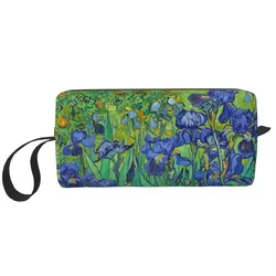 Travel Lrises Vincent Van Gogh Toiletry Bag Portable Art Flowers Painting Cosmetic Makeup Organizer Beauty Storage Dopp Kit Case