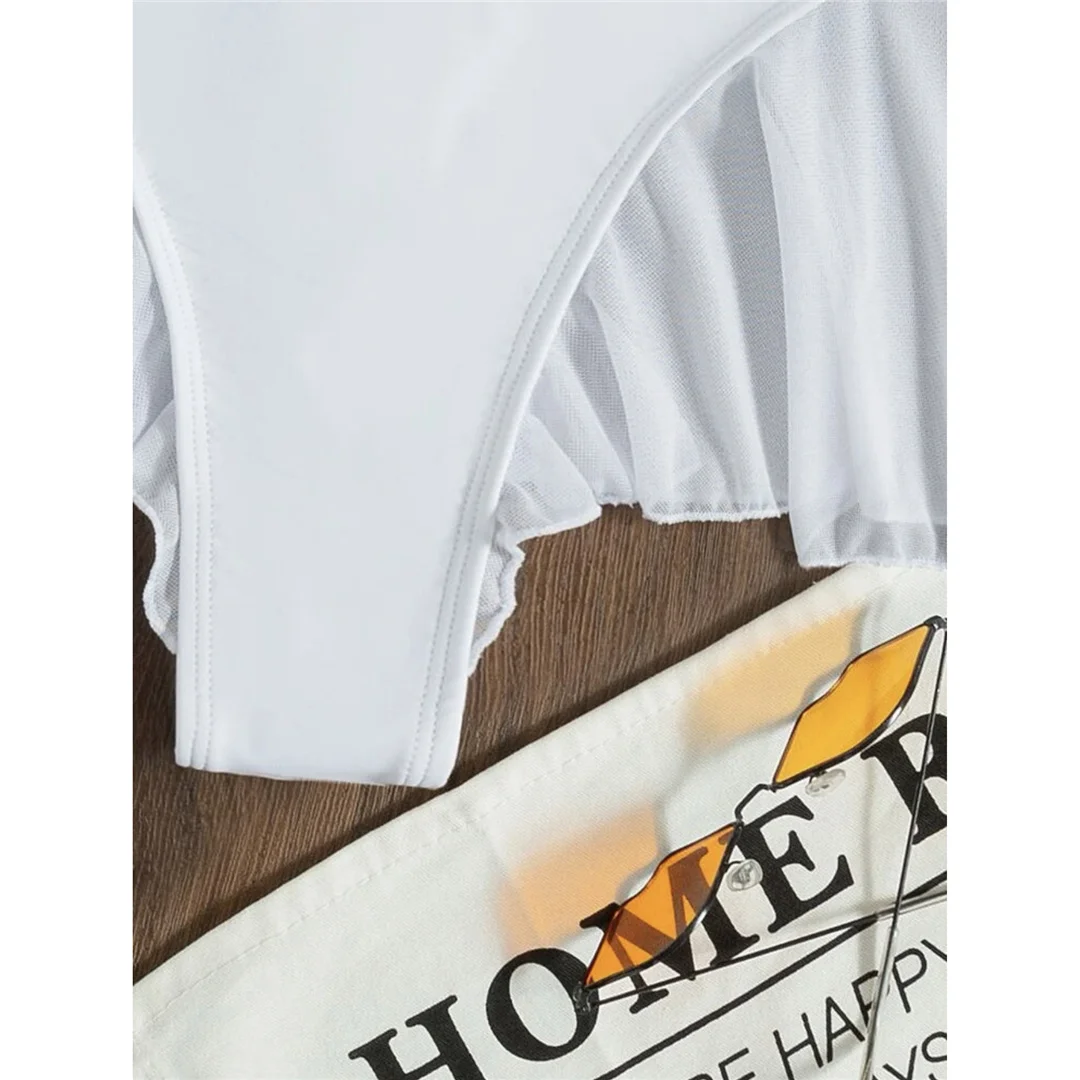 Neue sexy, gerüschte Mini-Micro-String-Bikinihose, Badehose für Damen, Bademode, brasilianische Tanga-Höschen, Unterwäsche V4267 – Detail 22