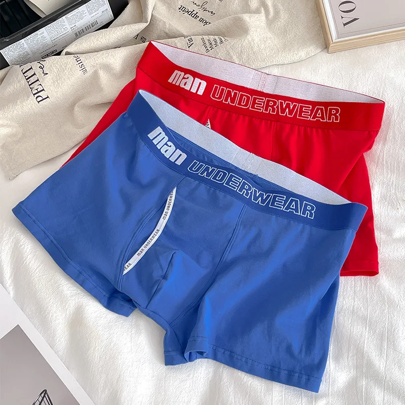 Mens Boxers 100% Cotton Underwear Sleep Underpants Men Panties Shorts Comfortable Plus Size Mens Underwear Boxer Hombre Men 4XL