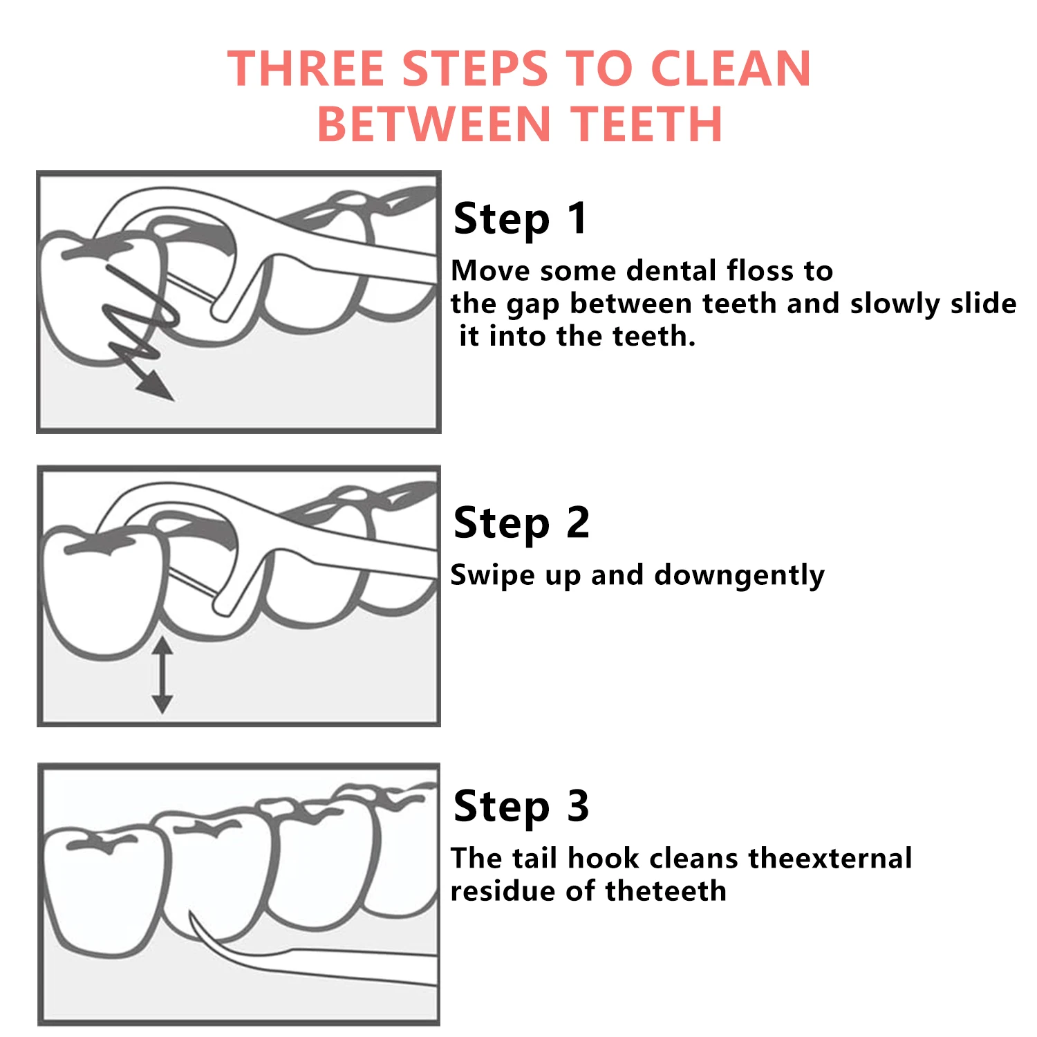 Orthodontic Flossers for Braces, Interdental Flosser Picks, Plastic Toothpicks With Threads Double Line, Family Size