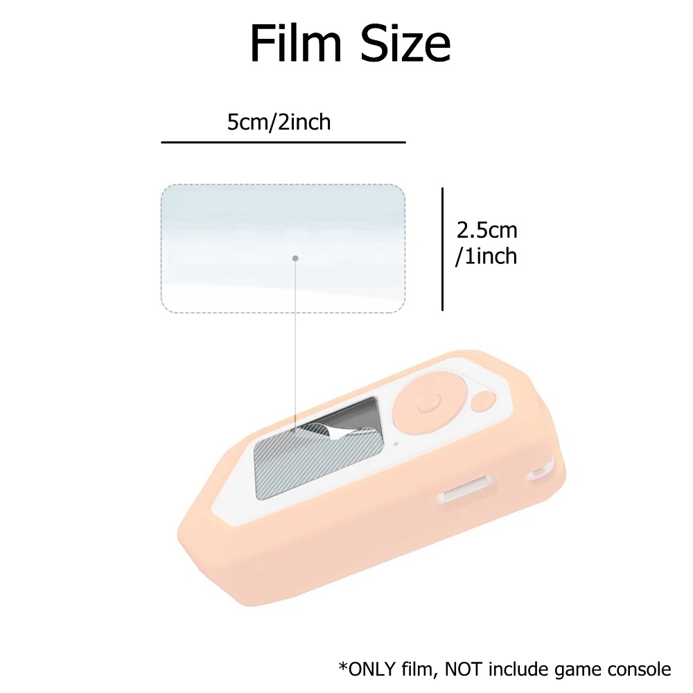 3PCS Screen Film Cover For Flipper Zero Game Console Screen Protector Anti Scratch for Flipper Zero Game Accessories