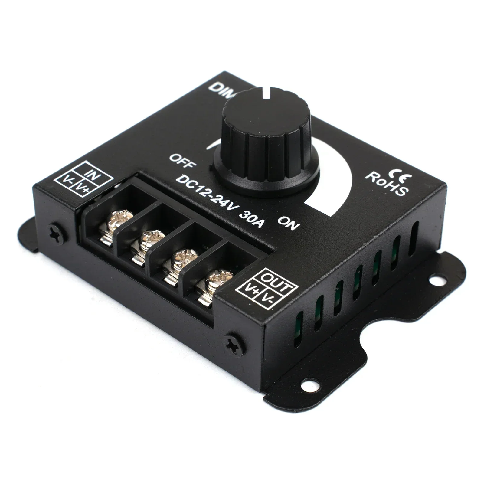 High-quality Led Dimmer Brightness Adjuster Stabilizer Dimmer Knob Metal Power Supply Adjustable Voltage Regulator