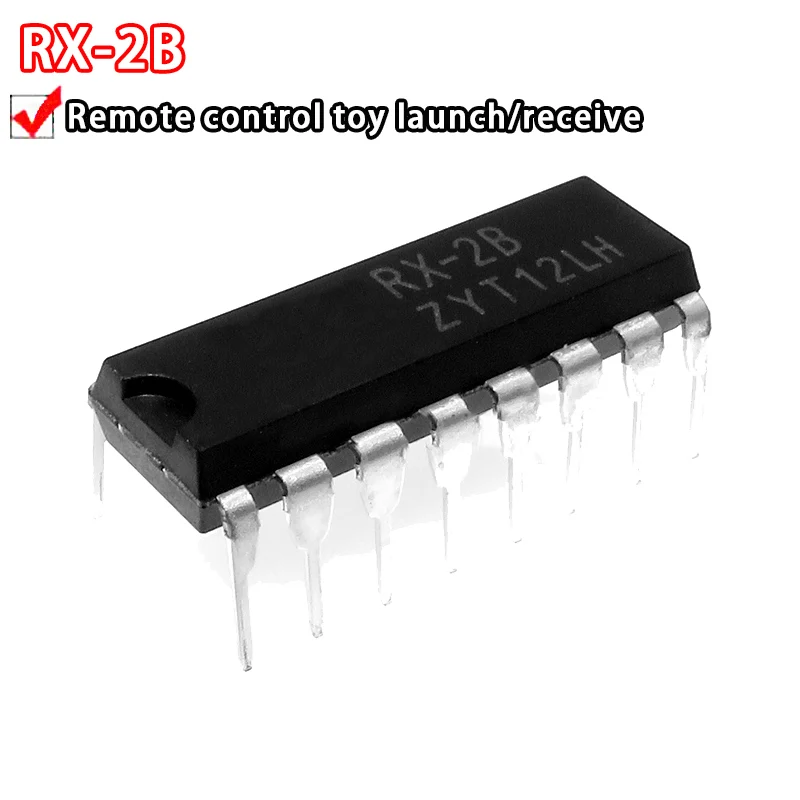 5PCS RX-2B Wireless…