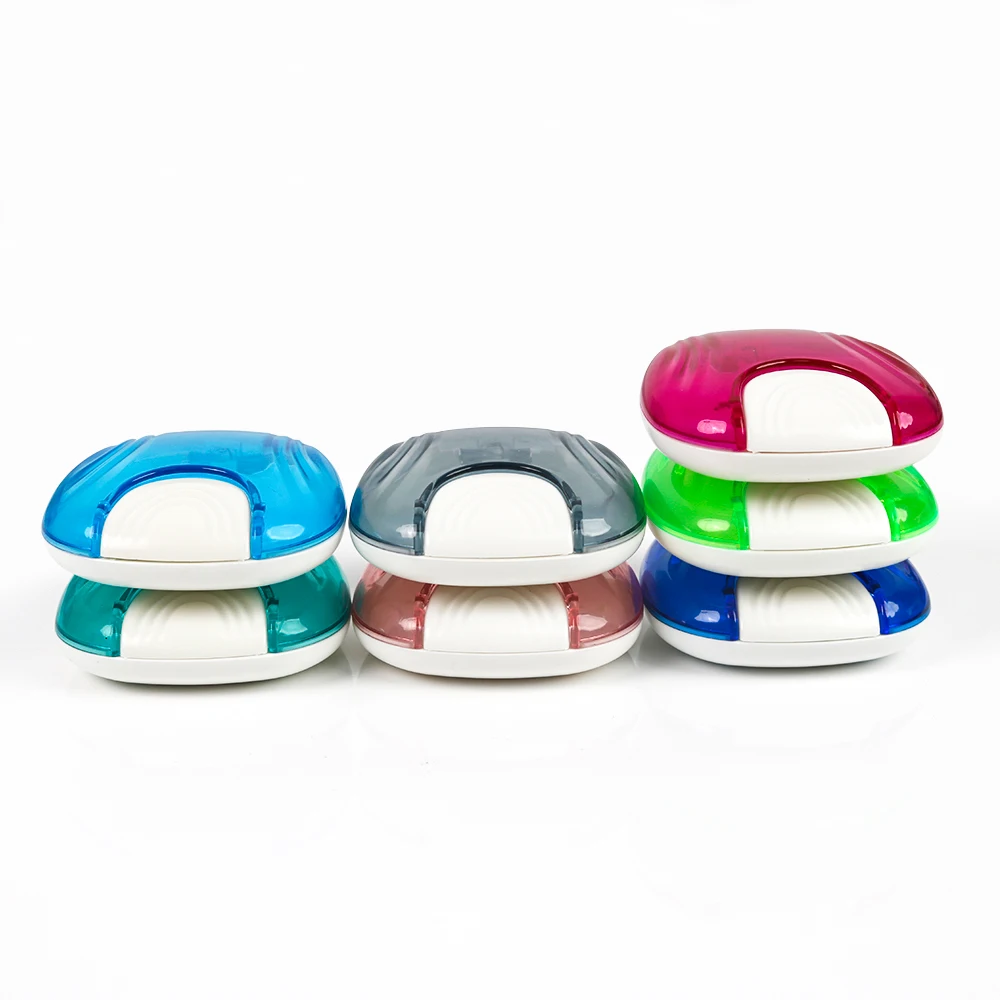 

20pcs Dental Denture Box Denture Tray Box Dental Orthodontic Braces Retainer Case Shell-Shaped Protective Case