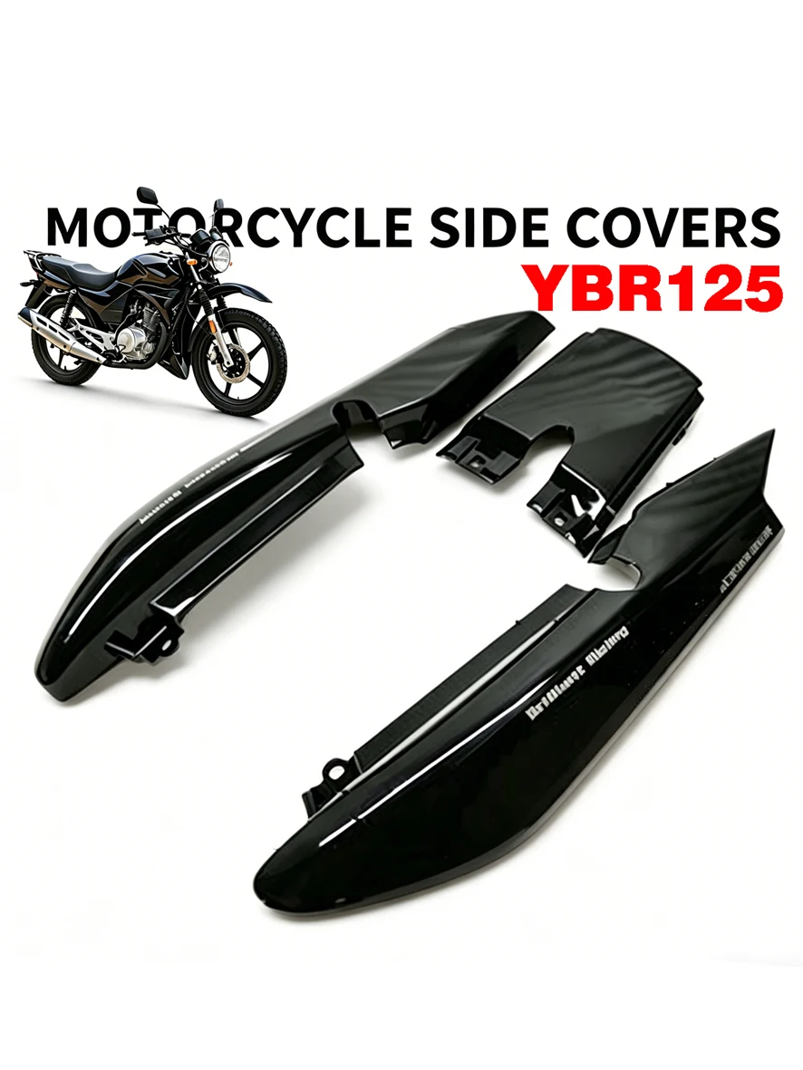Motorcycle Side Panels for YBR125 YBR125K JYM125-2 JS125 Original Fit Tail ABS Plastic Red Blue Black Rear Seat Side Body Covers