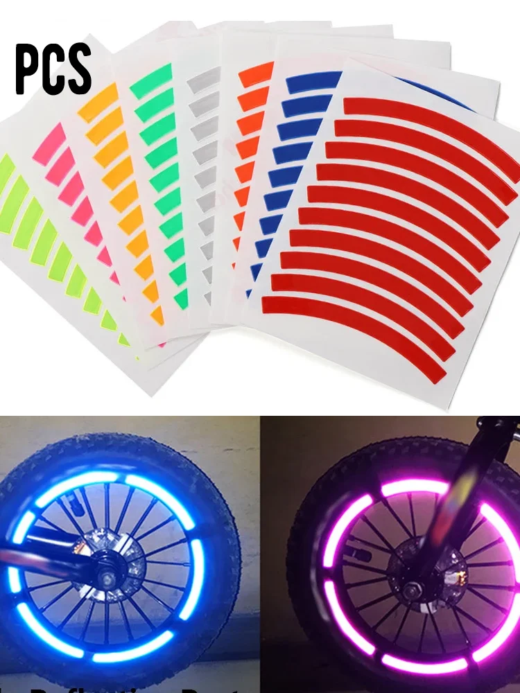 AliExpress 2pack Reflective Tire Sticker Safety Sticker Color Kids Balance Bike Reflective Sticker Wheel Decal