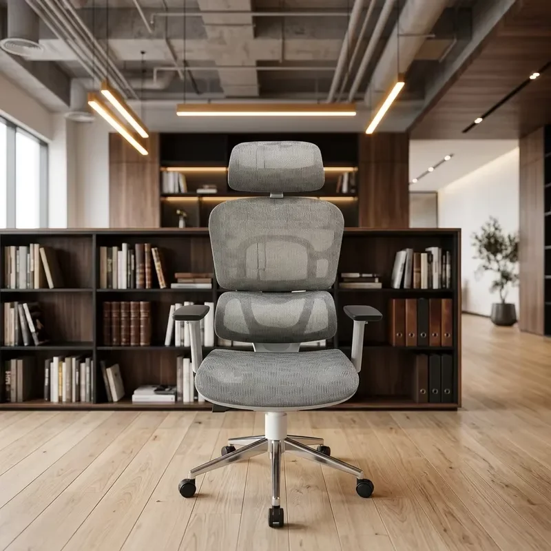Wholesale Modern Executive High Back Ergonomic Mesh Office Chair, Height Adjustable, Comfortable and Soft, Rotatable