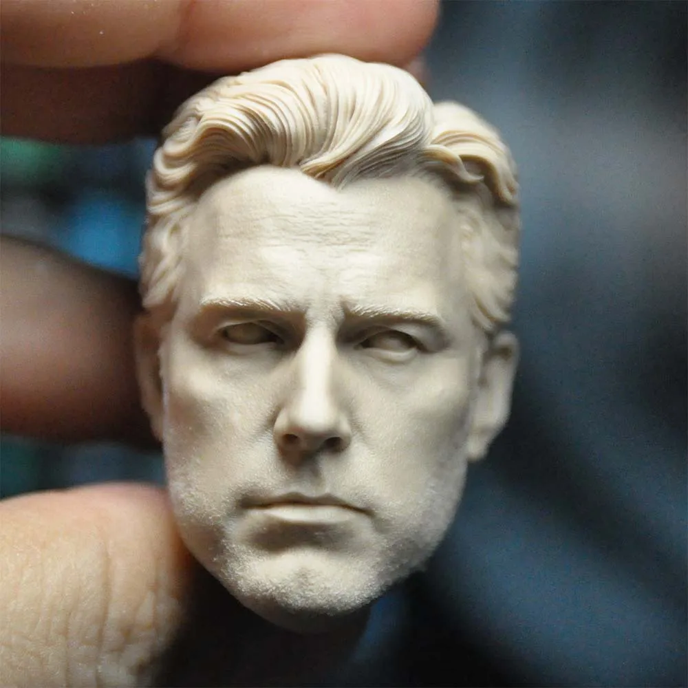 1/6 Die-cast Resin Model Assembly Kit (Ben Affleck) Head Sculpted Model Toy (55mm) Unpainted Free Delivery