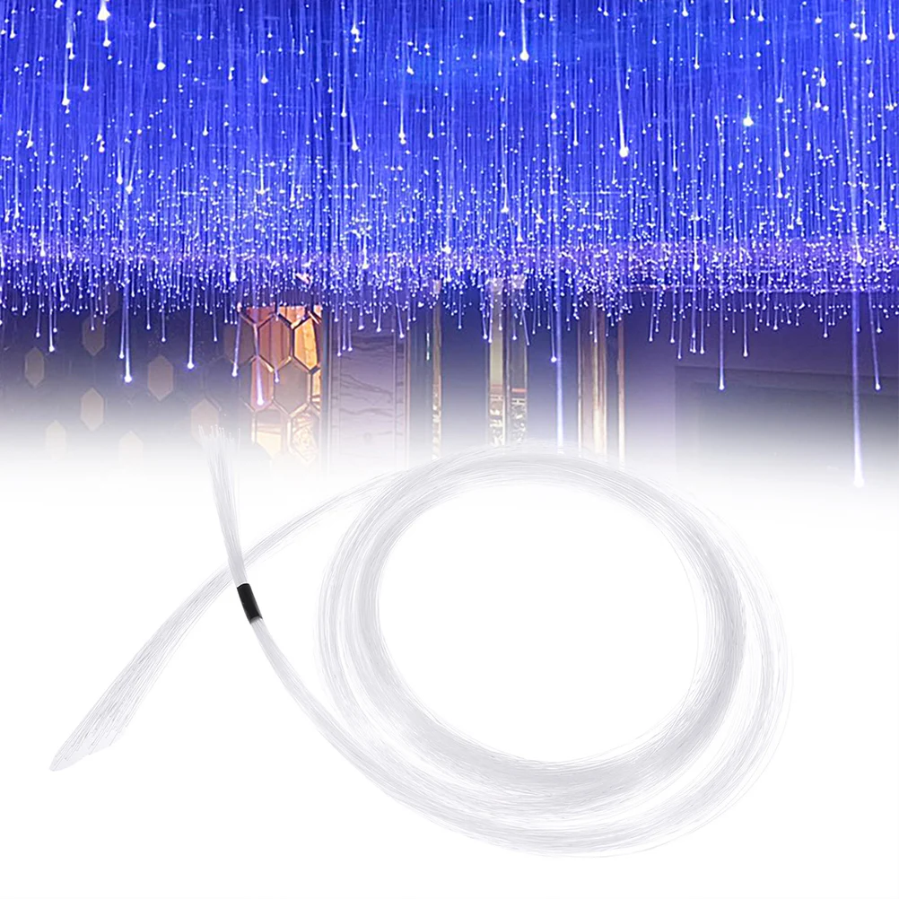 

Solid Transparent Light-up Optic Fiber Cable MMA Glowing Optical Fiber Wire for Parties Halloween (φ2.0mm/ , )