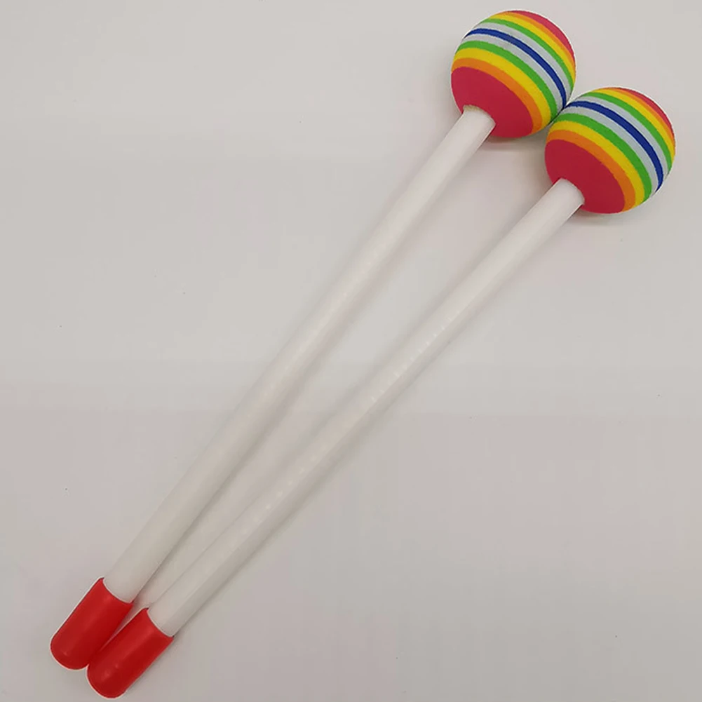 Rumsticks Kids Beaters 25cm Drum Mallets Drumsticks For Xylophone Drum High Quality Kids Beaters Mallet Plastic